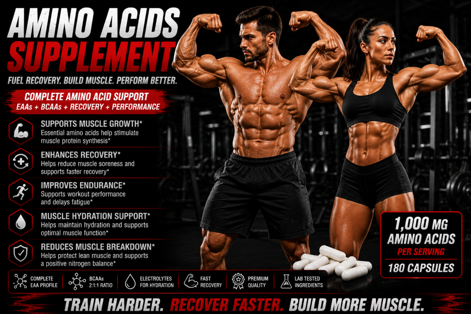 Amino Acids Bodybuilding Supplement